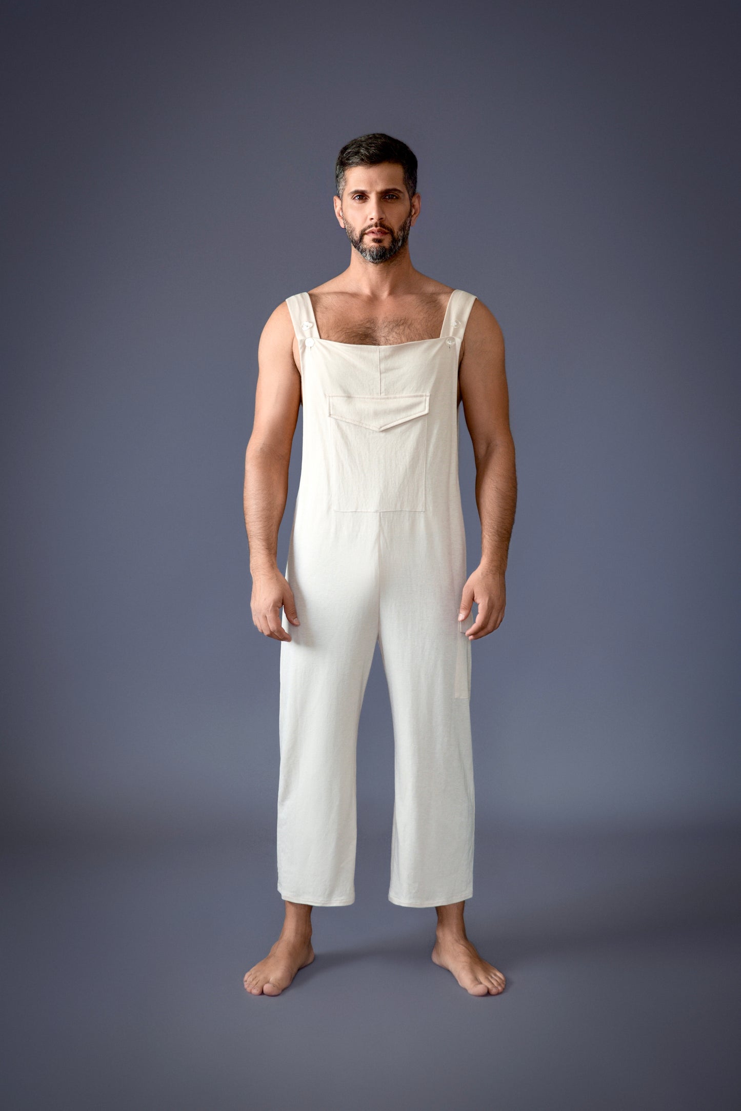 Beige Serenity Overall